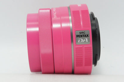 良品 ペンタックス smc PENTAX DA 35mm F2.4 AL 単焦点レンズ ピンク 260521g