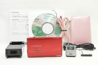 美品 FUJIFILM フジフィルム FinePix Z950EXR コンパクトデジタルカメラ レッド ケース付 240909c