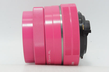 良品 ペンタックス smc PENTAX DA 35mm F2.4 AL 単焦点レンズ ピンク 260521g