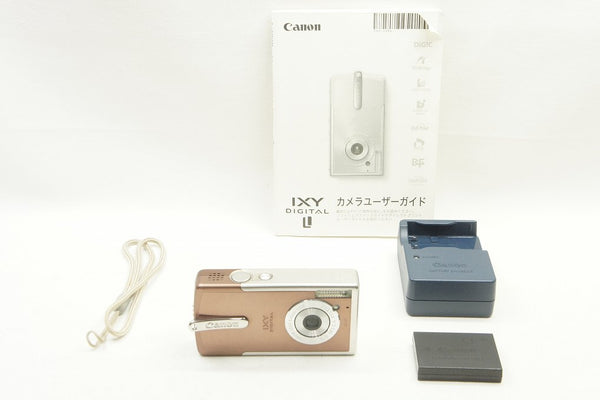 Canon キヤノン IXY DIGITAL L コンパクトデジタルカメラ シルキーブロンズ 250817h