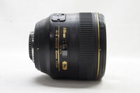 良品 Nikon ニコン AF-S NIKKOR 85mm F1.4G フルサイズ 単焦点レンズ フード付 250307c