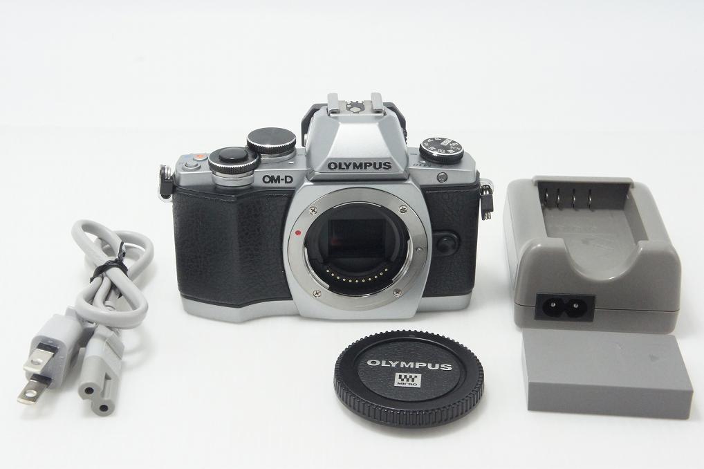 OLYMPUS オリンパス OM-D E-M10 ボディ ミラーレス一眼カメラ シルバー 260828g