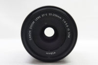 美品 Canon キヤノン EF-S 55-250mm F4-5.6 IS STM APS-C ズームレンズ 箱付 250818g