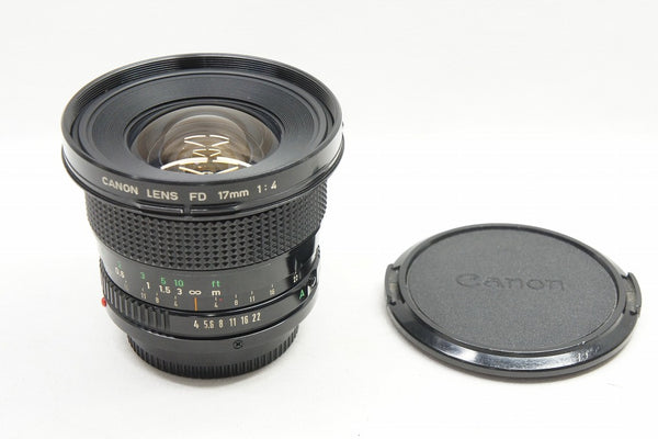 良品 Canon キヤノン New FD 17mm F4 単焦点レンズ MF 240622b – アルプスカメラ