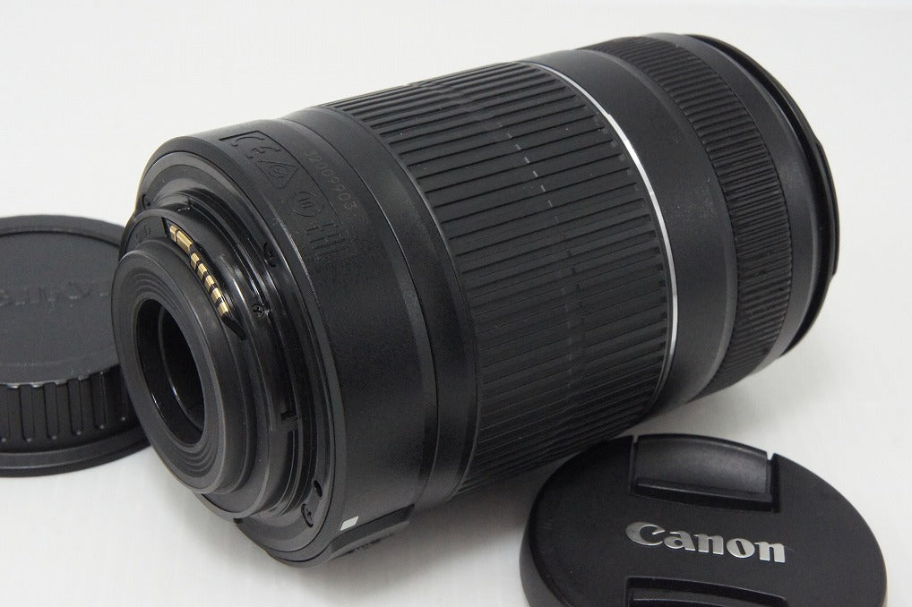良品 Canon キヤノン EF-S 55-250mm F4-5.6 IS II APS-C ズームレンズ 260521ae