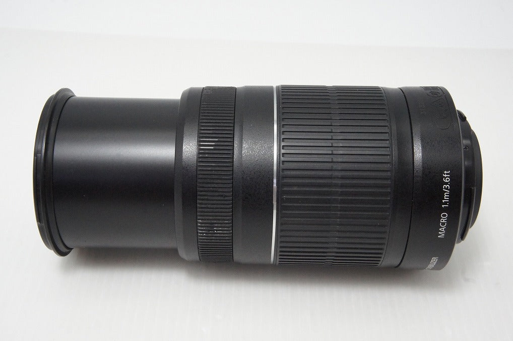 良品 Canon キヤノン EF-S 55-250mm F4-5.6 IS II APS-C ズームレンズ 260521ae
