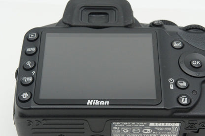 良品 Nikon ニコン D3200 ボディ + AF-S DX NIKKOR 18-55mm VR レンズキット デジタル一眼レフカメラ 260211z