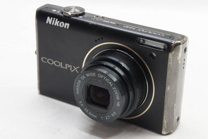 訳あり品 Nikon ニコン COOLPIX S640 コンパクトデジタルカメラ ディープブラック 250602j