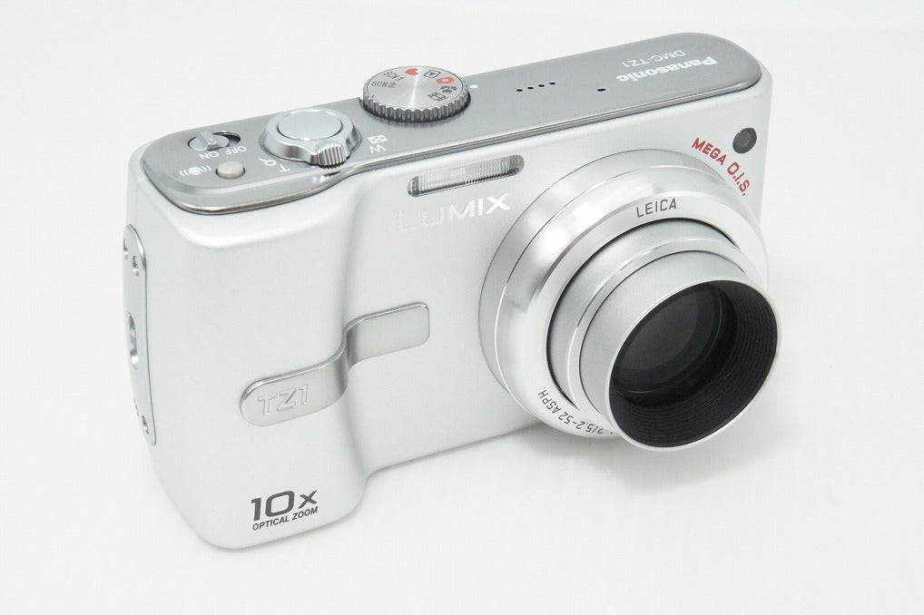 良品 Panasonic パナソニック LUMIX DMC-TZ1 コンパクトデジタルカメラ シルキーシルバー 260521x