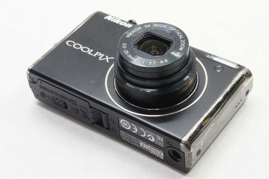 訳あり品 Nikon ニコン COOLPIX S640 コンパクトデジタルカメラ ディープブラック 250602j