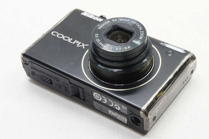 訳あり品 Nikon ニコン COOLPIX S640 コンパクトデジタルカメラ ディープブラック 250602j