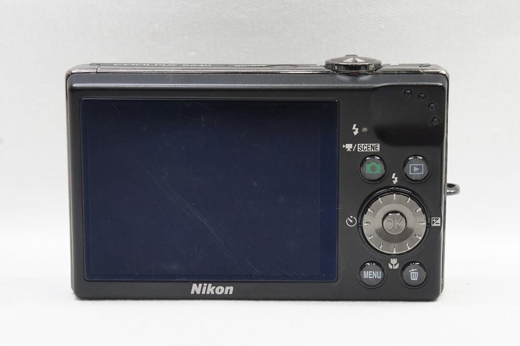 訳あり品 Nikon ニコン COOLPIX S640 コンパクトデジタルカメラ ディープブラック 250602j