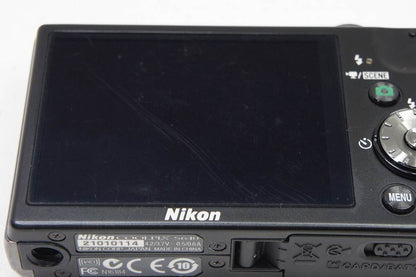 訳あり品 Nikon ニコン COOLPIX S640 コンパクトデジタルカメラ ディープブラック 250602j