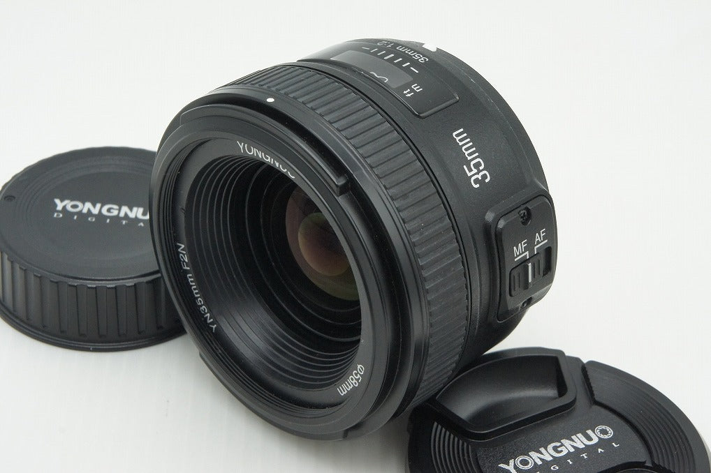 良品 YONGNUO YN 35mm F2N Nikon ニコン Fマウント 単焦点レンズ 260211y