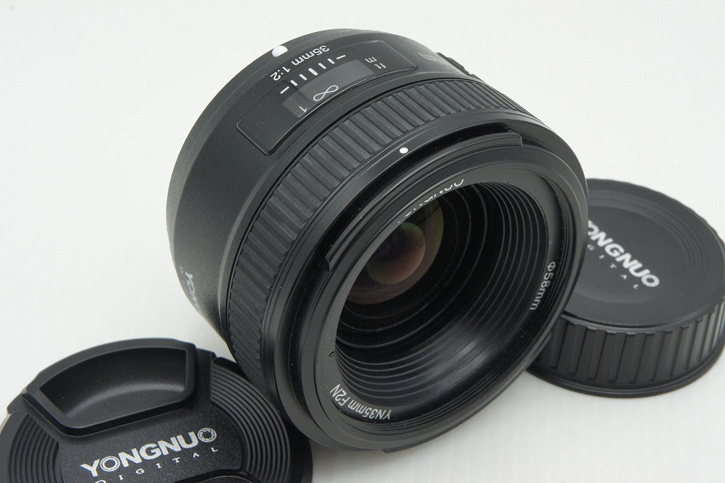 良品 YONGNUO YN 35mm F2N Nikon ニコン Fマウント 単焦点レンズ 260211y