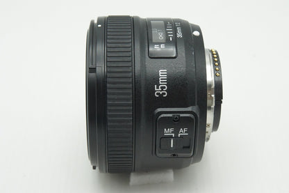 良品 YONGNUO YN 35mm F2N Nikon ニコン Fマウント 単焦点レンズ 260211y