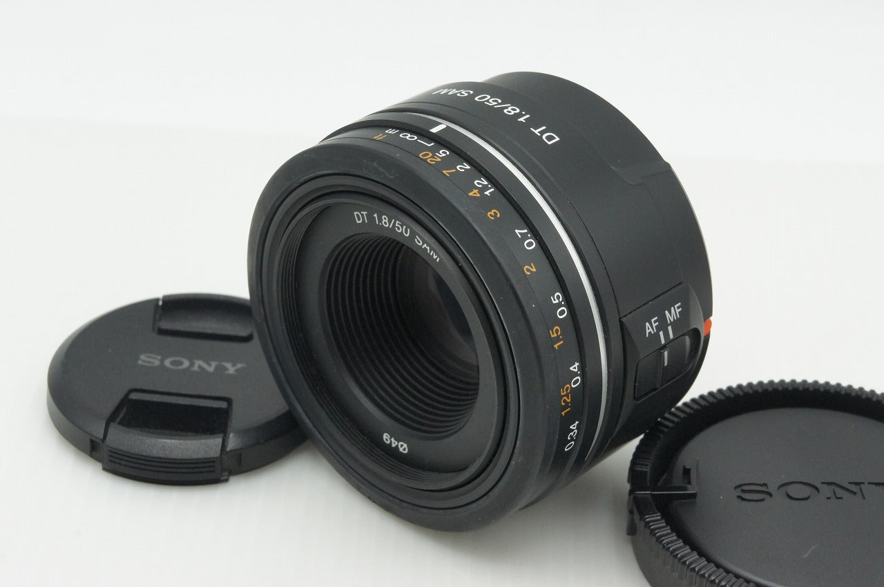 SONY ソニー DT 50mm F1.8 SAM SAL50F18 MINOLTA ミノルタ αマウント APS-C 単焦点レンズ 260211af