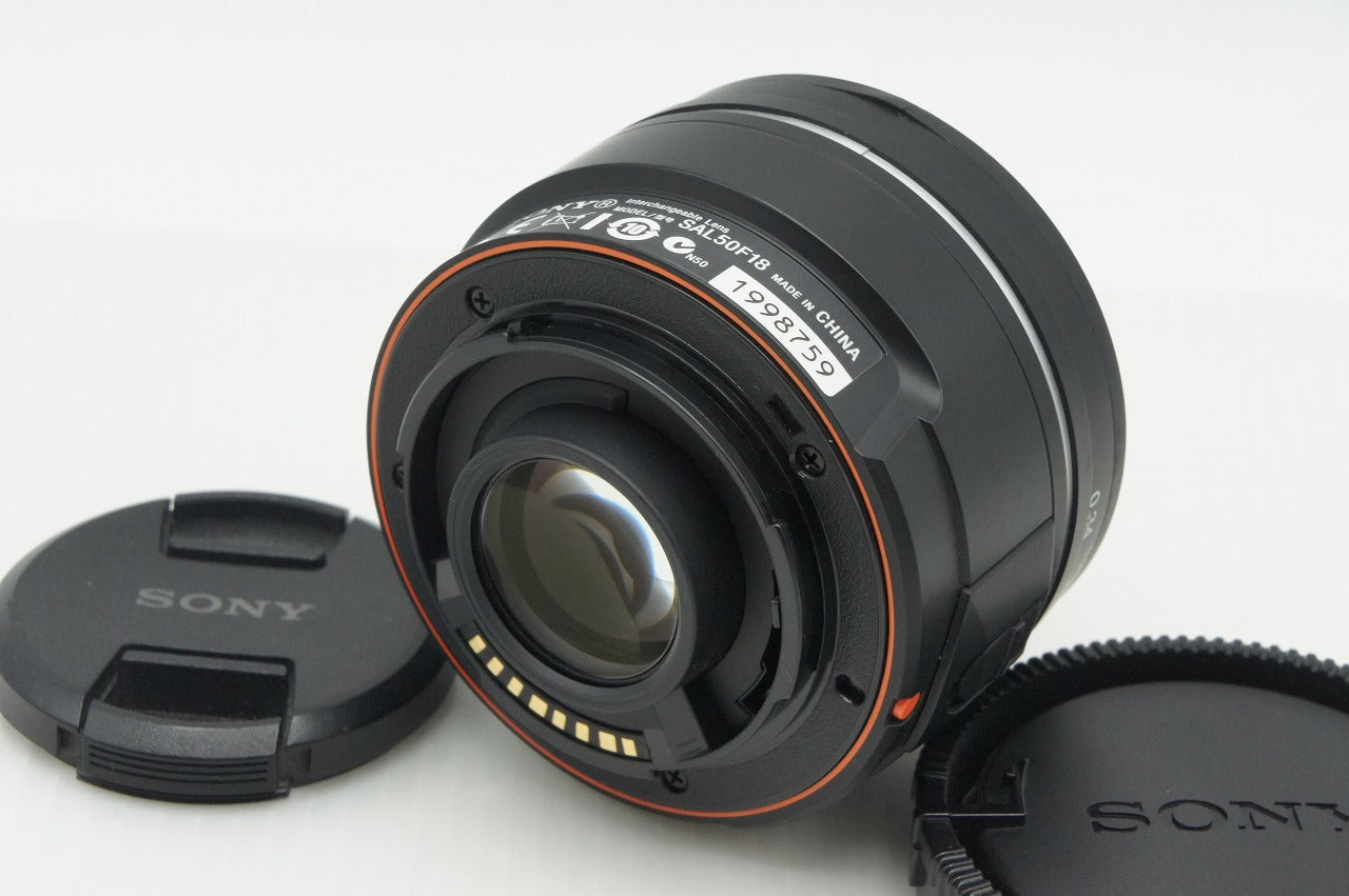 SONY ソニー DT 50mm F1.8 SAM SAL50F18 MINOLTA ミノルタ αマウント APS-C 単焦点レンズ 260211af