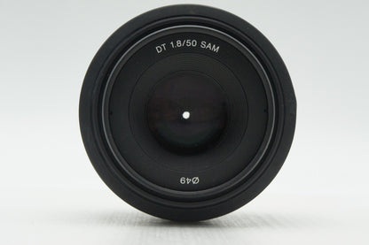 SONY ソニー DT 50mm F1.8 SAM SAL50F18 MINOLTA ミノルタ αマウント APS-C 単焦点レンズ 260211af