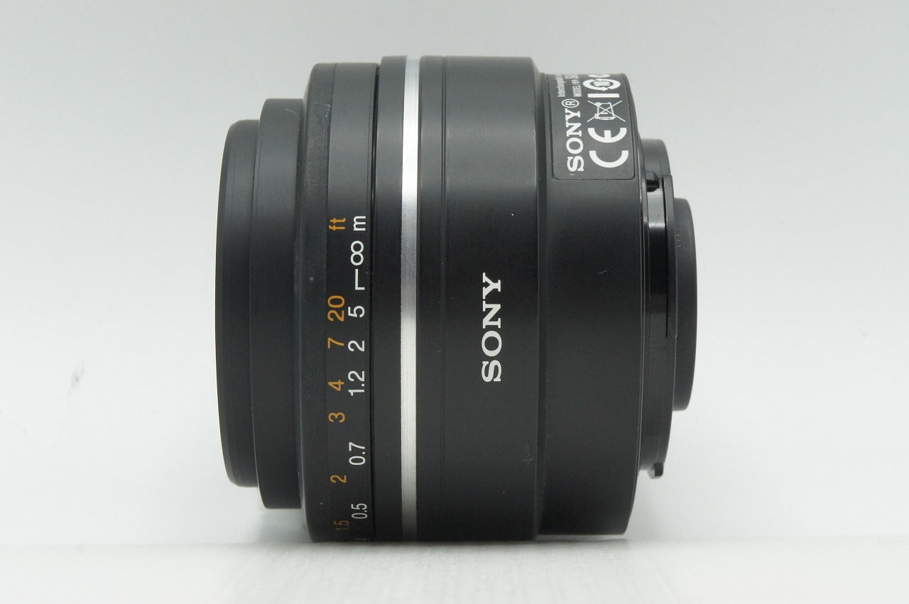 SONY ソニー DT 50mm F1.8 SAM SAL50F18 MINOLTA ミノルタ αマウント APS-C 単焦点レンズ 260211af