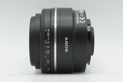 SONY ソニー DT 50mm F1.8 SAM SAL50F18 MINOLTA ミノルタ αマウント APS-C 単焦点レンズ 260211af
