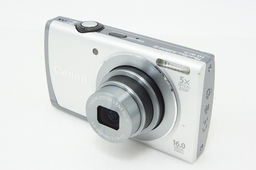 Canon PowerShot A3500 IS Compact Digital Camera Silver 260324e