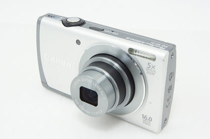 Canon PowerShot A3500 IS Compact Digital Camera Silver 260324e