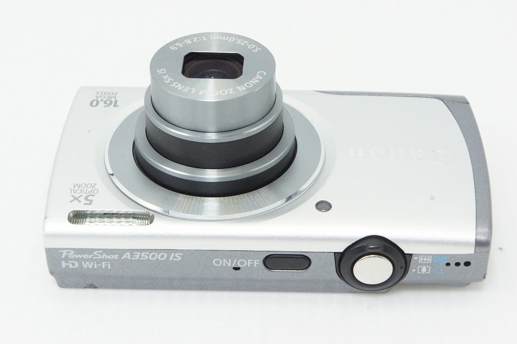 Canon PowerShot A3500 IS Compact Digital Camera Silver 260324e