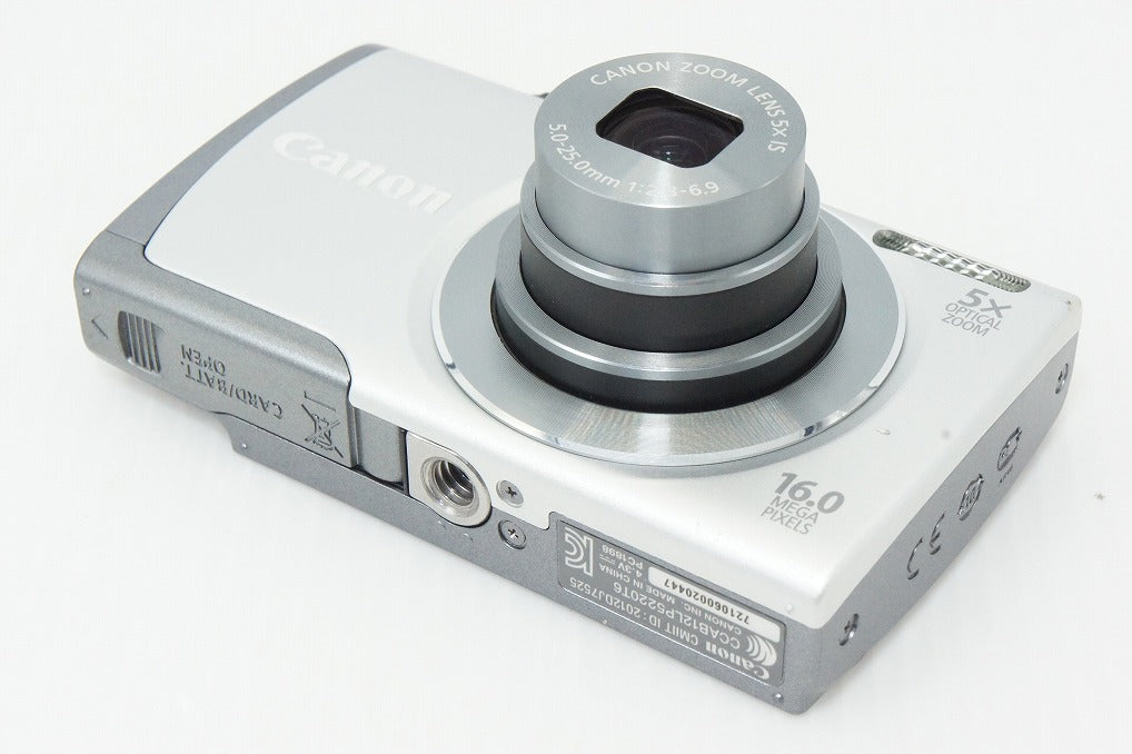 Canon PowerShot A3500 IS Compact Digital Camera Silver 260324e