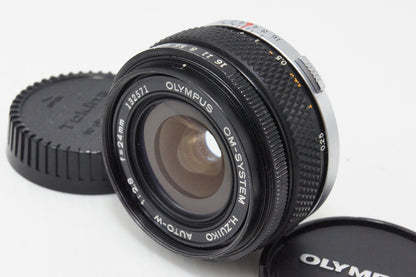 OLYMPUS オリンパス OM-SYSTEM H.ZUIKO AUTO-W 24mm F2.8 単焦点レンズ 260325z