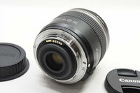 良品 Canon キヤノン EF-S 60mm F2.8 MACRO USM マクロ 単焦点レンズ フード付 240913q