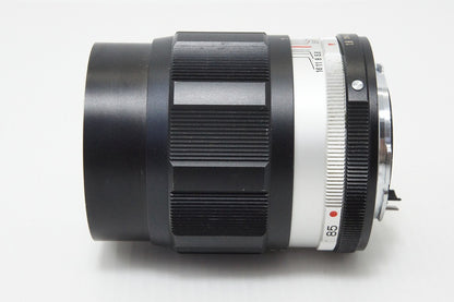 良品 KONICA コニカ HEXANON 85mm F1.8 ARマウント MF 単焦点レンズ 260325ab
