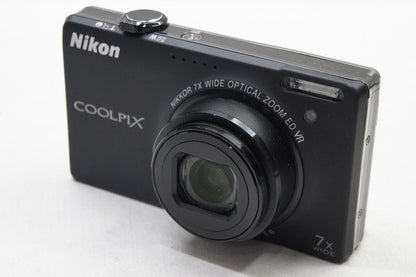 Nikon ニコン COOLPIX S6000 コンパクトデジタルカメラ ノーブルブラック 250602g