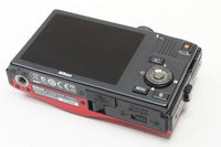 訳あり品 Nikon ニコン COOLPIX S8100 コンパクトデジタルカメラ フラッシュレッド 元箱付 250814s