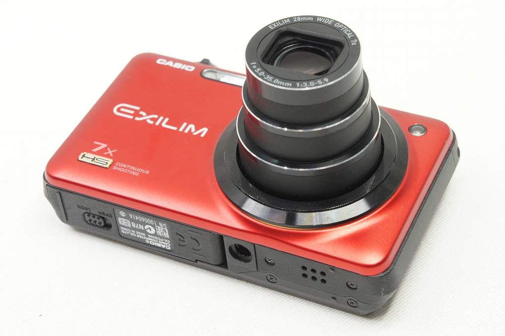 訳あり品 CASIO カシオ EXILIM EX-FC200S コンパクトデジタルカメラ レッド 250820ah