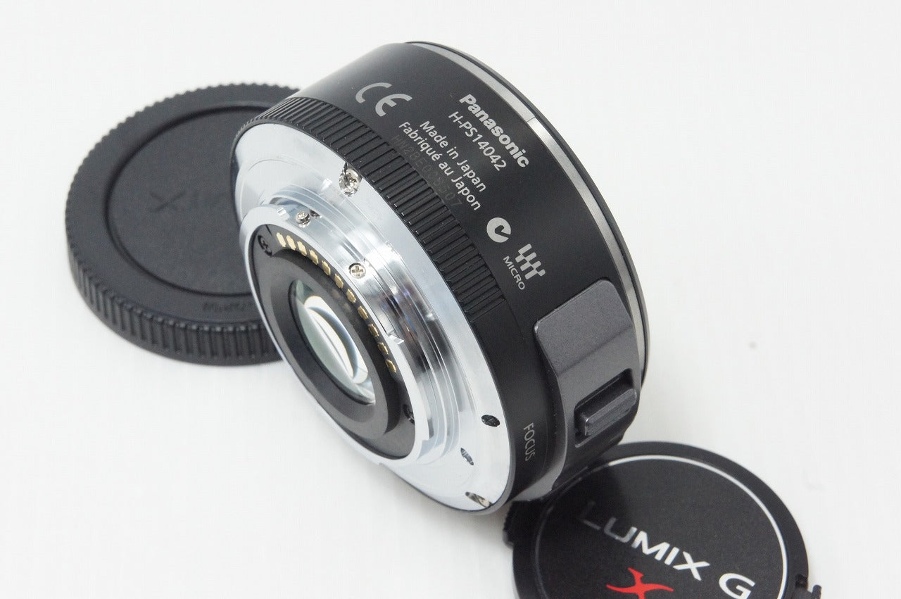 美品 Panasonic LUMIX G X VARIO PZ 14-42mm F3.5-5.6 ASPH. POWER O.I.S. H-PS14042 マイクロフォーサーズ 260521k