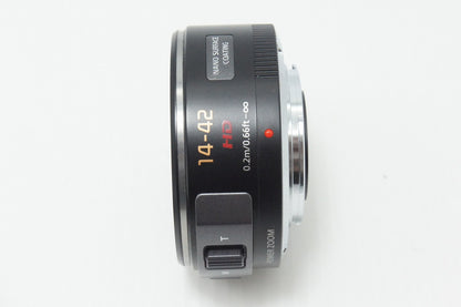 美品 Panasonic LUMIX G X VARIO PZ 14-42mm F3.5-5.6 ASPH. POWER O.I.S. H-PS14042 マイクロフォーサーズ 260521k
