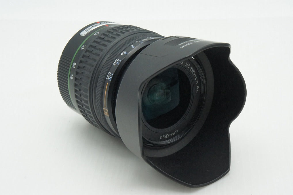 良品 ペンタックス smc PENTAX DA 18-55mm F3.5-5.6 AL APS-C ズームレンズ フード付  260216d