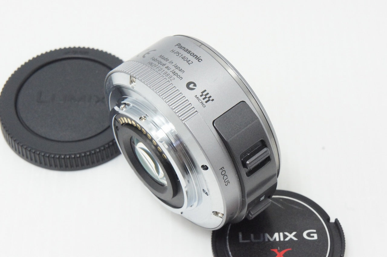 良品 Panasonic LUMIX G X VARIO PZ 14-42mm F3.5-5.6 ASPH. POWER O.I.S. H-PS14042 マイクロフォーサーズ 260508af