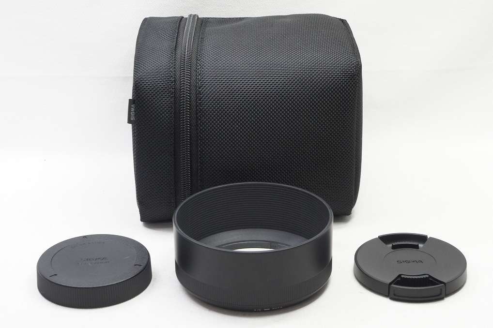 良品 SIGMA シグマ Art 30mm F1.4 DC HSM Canon キヤノン EFマウント 単焦点レンズ ポーチ付  250821d