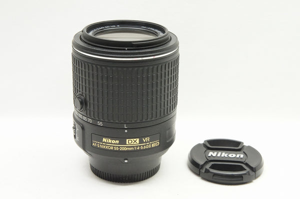 美品 Nikon ニコン AF-S DX NIKKOR 55-200mm F4-5.6G ED VR II APS-C