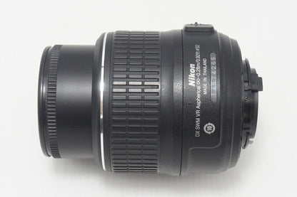 良品 Nikon ニコン AF-S DX NIKKOR 18-55mm F3.5-5.6G VR APS-C ズームレンズ フード付 260831v