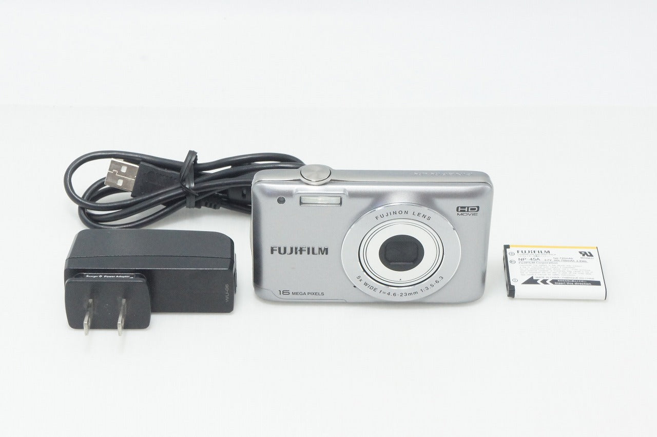 FUJIFILM フジフィルム FinePix JX550 コンパクトデジタルカメラ シルバー 260902d