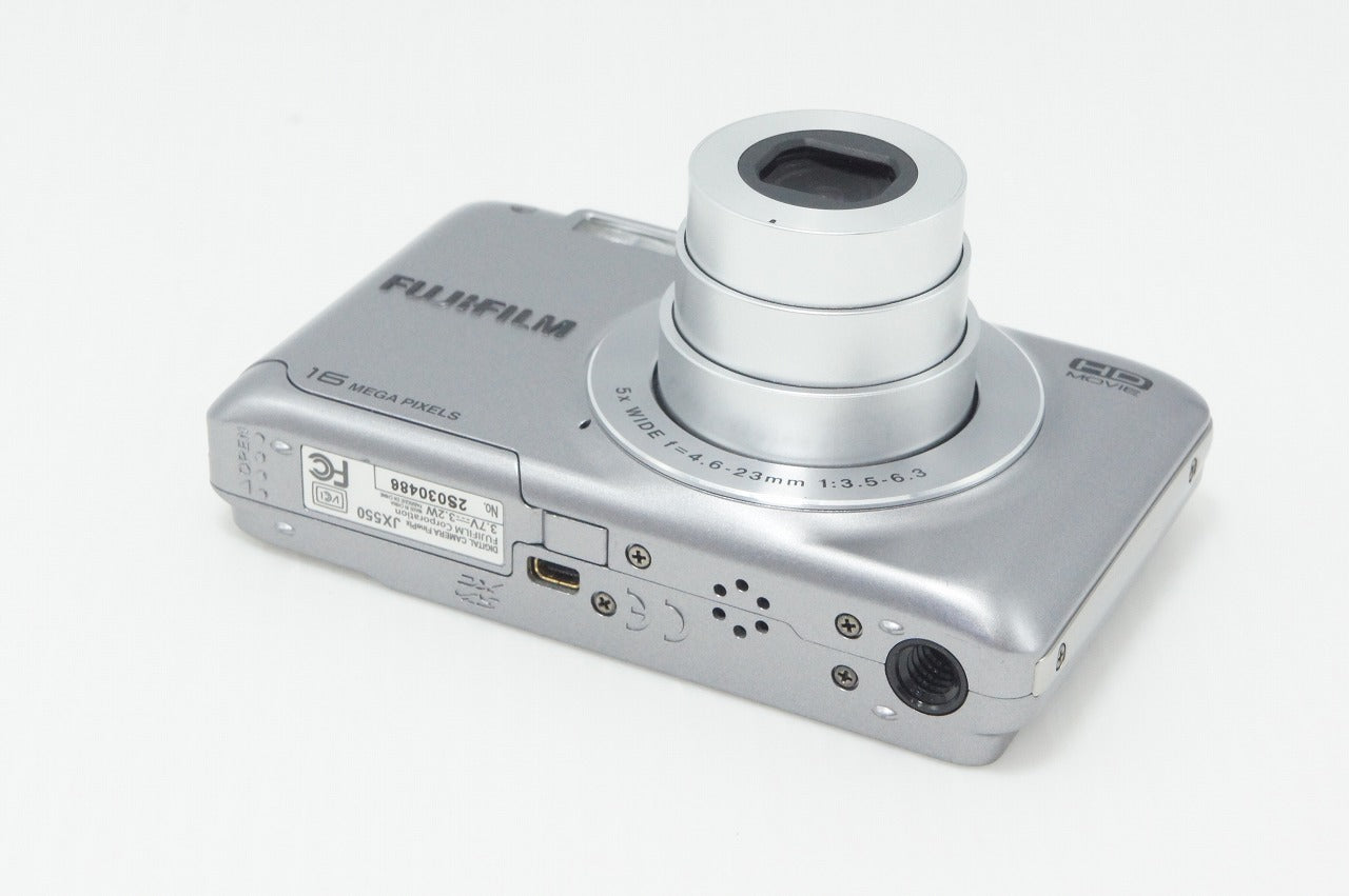 FUJIFILM フジフィルム FinePix JX550 コンパクトデジタルカメラ シルバー 260902d