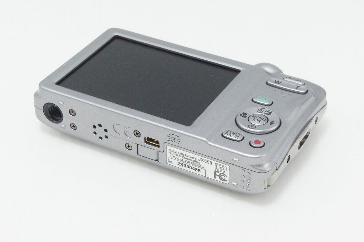 FUJIFILM フジフィルム FinePix JX550 コンパクトデジタルカメラ シルバー 260902d
