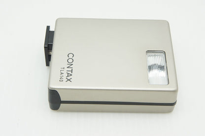 美品 CONTAX コンタックス ストロボ TLA140 ケース付 260212j