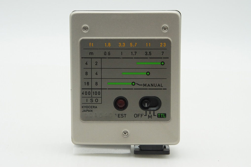 美品 CONTAX コンタックス ストロボ TLA140 ケース付 260212j