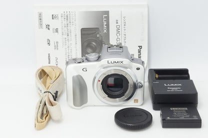 Panasonic パナソニック LUMIX DMC-G3 ボディ ミラーレス一眼カメラ シェルホワイト 260818se