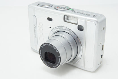 PENTAX ペンタックス Optio S50 コンパクトデジタルカメラ シルバー 260525n