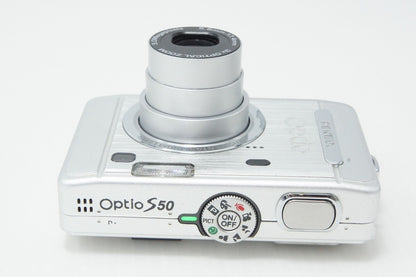 PENTAX ペンタックス Optio S50 コンパクトデジタルカメラ シルバー 260525n